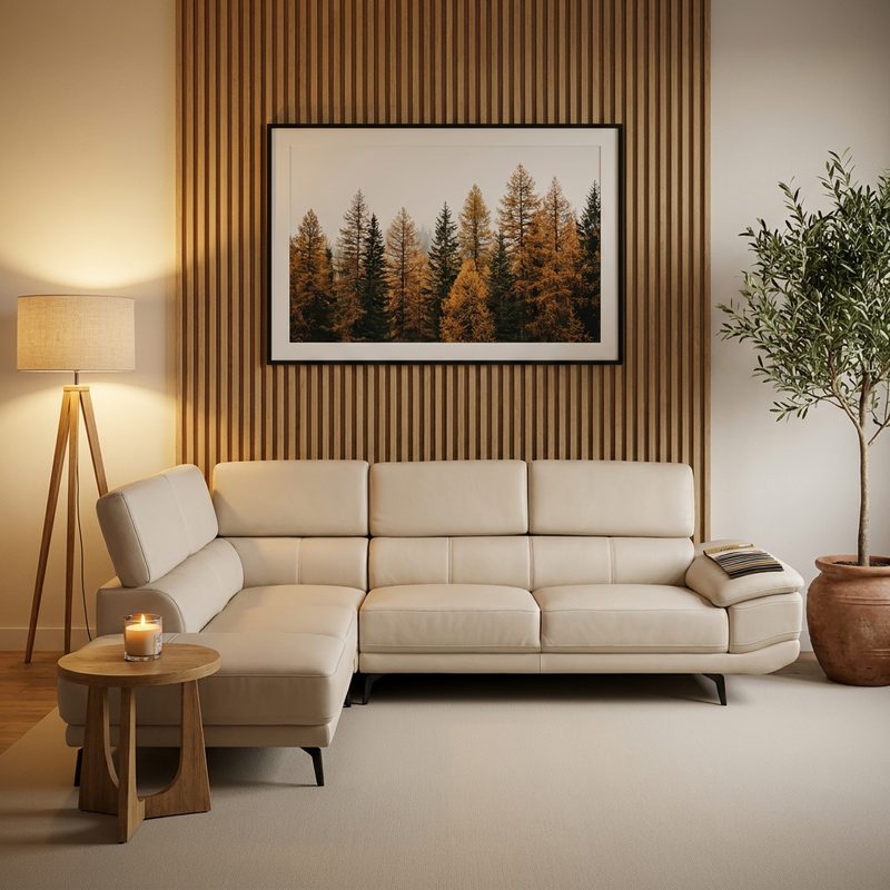 Corner Fabric Sofa